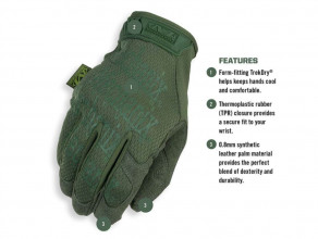 Photo A69395-3.jpg Gants Mechanix ORIGINAL vert Olive