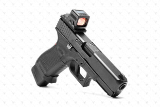 Photo A90160-4.jpg Universal Red Dot Platinum dovetail GLOCK STRIKE INDUSTRIES GUM