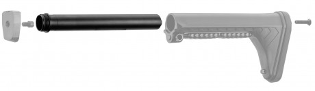 AD99050-2 Butt tube UTG for AR15 Photo AD99050-2 Butt tube UTG for AR15
