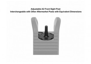 Photo AD99995-3 UTG fixed front sight for AR15