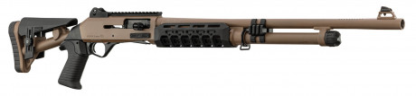 Photo AK314-02.jpg AKSA ARMS S4 EXTREME Cal. 12/76 Semi-Automatic Rifle - TAN