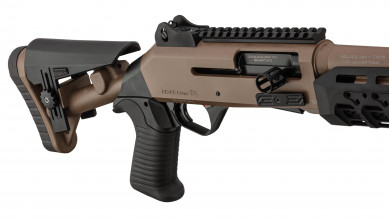 Photo AK314-07.jpg AKSA ARMS S4 EXTREME Cal. 12/76 Semi-Automatic Rifle - TAN