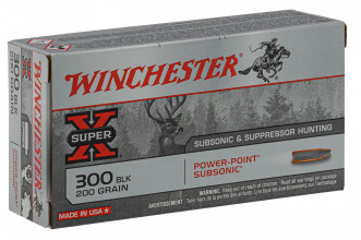 BW3022-04 Winchester Cal. 300 Black Out Subsonic Photo BW3022-04 Winchester Cal. 300 Black Out Subsonic