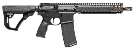 Photo DDM4107-01 Carabine type AR15 DANIEL DEFENSE MK18 canon court 10.3'' cal. 5.56 Mil Spec Brown