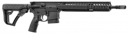 Photo DDM4143-02 Carabine semi automatique Daniel Defense M4A1 14,5'' .223 Rem full black