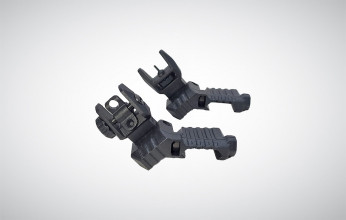 Flip-Up sights inclined at 45° DLG for AR15