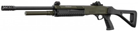 Photo FA1994-13.jpg FABARM Pompe STF/12 Pistol Grip Mil Spec Green Calibre 12/76 - 61 cm - 4+1 coups