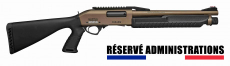 Fusil à pompe Fabarm Martial Cantilever 14'' cal.12/76