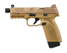 FN009-01 FN Herstal 545 Tactical 45 ACP FDE/FDE semi-automatic pistol Photo FN009-01 FN Herstal 545 Tactical 45 ACP FDE/FDE semi-automatic pistol