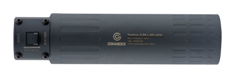 Photo GOM150GR-03.jpg Silencieux GOMANDER TACTINOX 5.56 L QD LOCK
