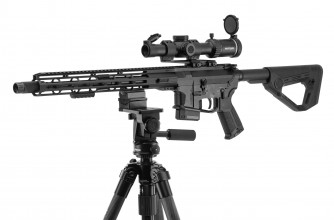 KIJ220-03 KJI K800 Carbon Shooting Tripod Combo w/ REAPER Picatinny Rail Mount Photo KIJ220-03 KJI K800 Carbon Shooting Tripod Combo w/ REAPER Picatinny Rail Mount