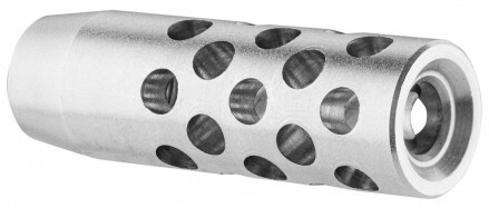 Frein de bouche Audere HMB finition inox pour carabine