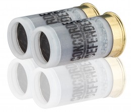 MD0411-3 4 cartouches Mini Ballablanc Concorde Defender cal. 12/50 à blanc Photo MD0411-3 4 cartouches Mini Ballablanc Concorde Defender cal. 12/50 à blanc