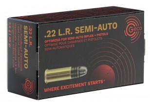MD343-02 Cartridges 22lr Geco Semi-Auto Photo MD343-02 Cartridges 22lr Geco Semi-Auto