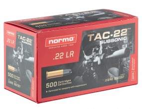 MD344-01 Cartridges 22lr Norma Subsonic Photo MD344-01 Cartridges 22lr Norma Subsonic