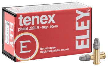Eley Tenex Pistol cartridges cal. .22 LR