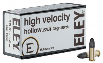 ELEY High Velocity Hollow Point ammunition cal. .22 LR