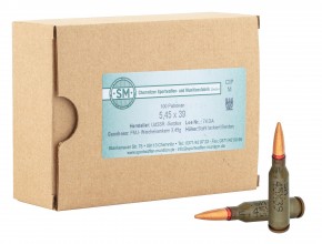 Sportwaffen ammunition 5.45X39 mm - 52 gr