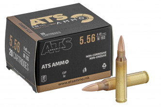 Photo MR1045-01 ATS X-Force ammunition caliber 5.56x45 mm FMJ - Box of 20