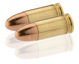 Geco Cal cartridges. 9x19 mm LUGER - 124 gr / 8 g FMJ