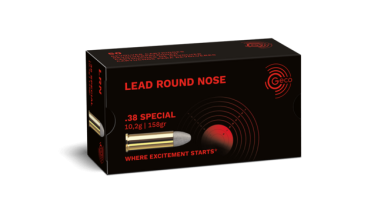 Photo MR845-01.png Cartouches GECO .38 Special LRN 158 gr / 10,2 g