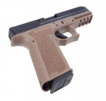 Photo P802-07 Pistolet semi Automatique PFS9 P80 Black FDE - Full size pistol 9x19mm