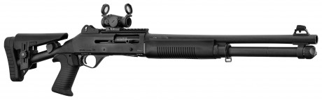 Photo PCKAK321-10 Pack fusil semi auto AKSA S4 canon 18.5'' avec red dot FALKE S