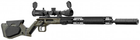 Pack HERA ARMS H6 222 Rem OD GREEN avec optique ...