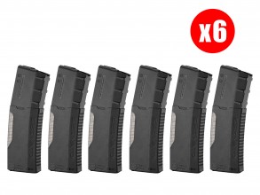 Photo PCKHAC100-1 Pack 6 chargeurs HERA ARMS 30 coups 223 Rem AR15