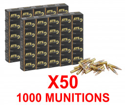 1000 Munitions ATS 5.56x45 mm FMJ 55 gr / 3.56 g