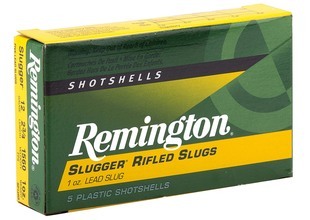 Cartouche Remington à balle slug - calibre 12/70