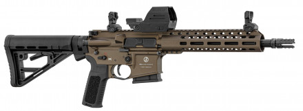 Photo SHM4102PF-01 Pack Schmeisser AR15 S4F M-LOK 10.5'' 223 REM BRONZE Point rouge Falke