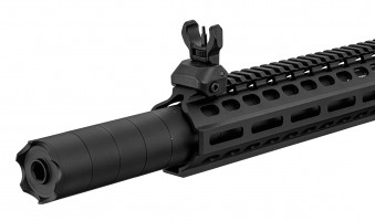 Photo SHR910SIL-03 SCHMEISSER AR-9 - 9S S4F M-LOK cal. 9x19 -10.5'' avec silencieux