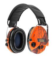 Photo CASQUE SUPREME PRO X CAMO ORANGE + Coussinets Silicone