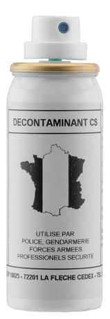 SP125-Aérosol décontaminant - gaz CS - 50 ml Photo SP125-Aérosol décontaminant - gaz CS - 50 ml