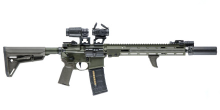 Photo SW145193-05.jpg Scalarworks Montage LEAP/10 AIMPOINT COMPM5/RDS QD