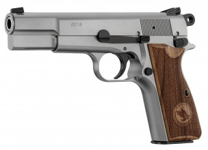 TS205-02 TISAS ZIG 14 cal 9X19 mm Stainless gun Photo TS205-02 TISAS ZIG 14 cal 9X19 mm Stainless gun