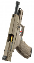 Photo TS321-14.jpg TISAS PX-9 TACTICAL pistol caliber 9x19 mm FDE Threaded