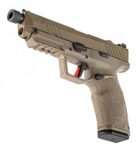 Photo TS321-18.jpg TISAS PX-9 TACTICAL pistol caliber 9x19 mm FDE Threaded