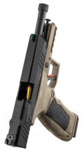 Photo TS322-14.jpg TISAS PX-9 TACTICAL pistol caliber 9x19 mm two-tone Threaded