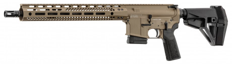 Photo WT105DE-22.jpg AR15 WATCHTOWER TYPE 15M 14.5'' 5.56x45 mm FDE