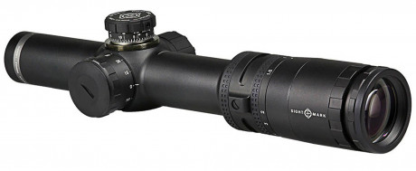 Photo XSMK100-1 PACK Carabine AR15 PERUN ARMS 14.5'' cal 223 Rem + lunette SIGHTMARK Pinnacle 1-6x24 avec montage cantilever
