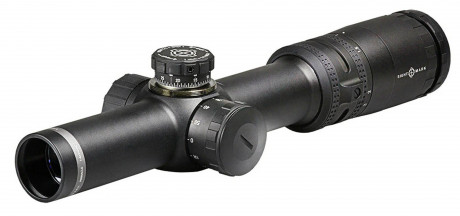 Photo XSMK100-2 PACK Carabine AR15 PERUN ARMS 14.5'' cal 223 Rem + lunette SIGHTMARK Pinnacle 1-6x24 avec montage cantilever