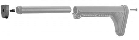 ZEC964-4 Adaptateur de crosse AR15 Photo ZEC964-4 Adaptateur de crosse AR15